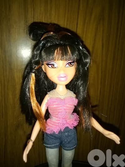 BRATZ JADE ALL GLAMMED UP MGA Rare Still Good doll+her Own wears+Boots