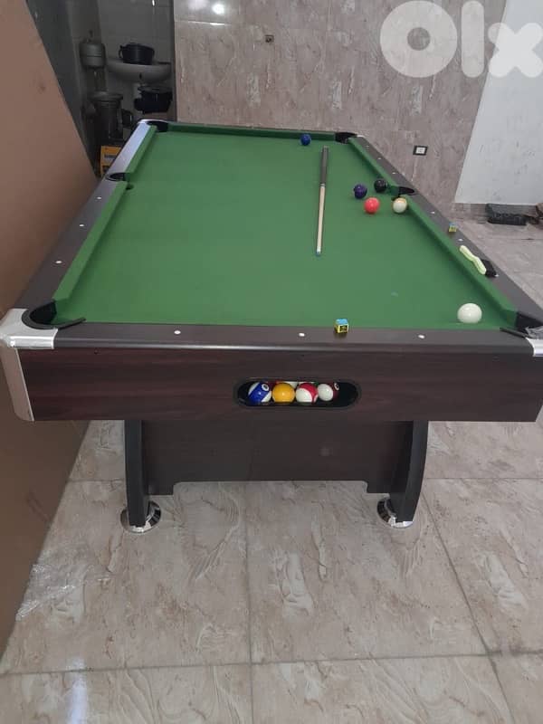Pool table 8 ft Mdf wood 1