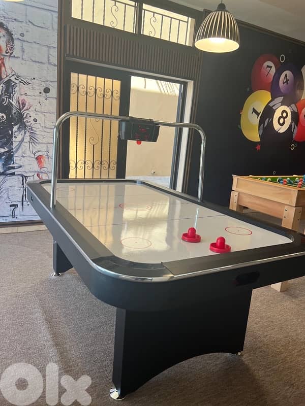 7FT Electronic Scorer Air Hockey Table 7
