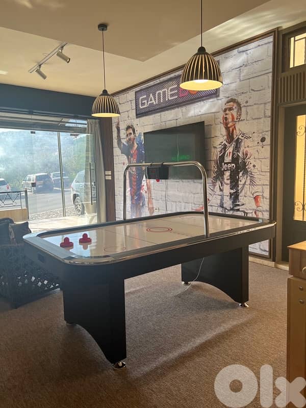 7FT Electronic Scorer Air Hockey Table 8