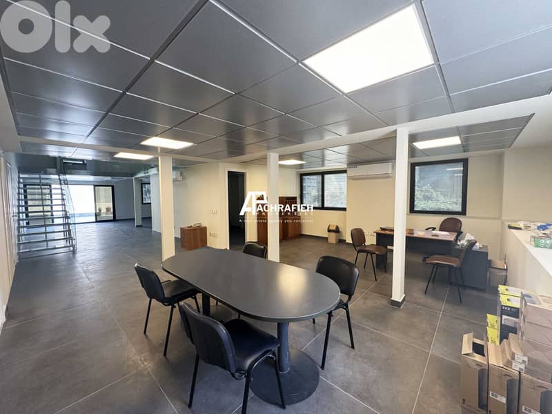 320 Sqm + 130 Sqm Terrace | Two Floors Office For Rent in Achrafieh 0