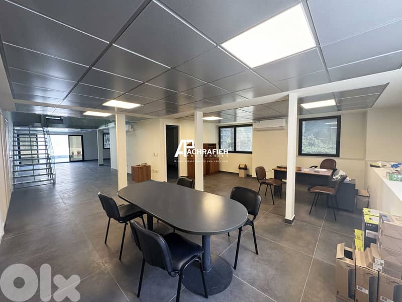 320 Sqm + 130 Sqm Terrace | Two Floors Office For Rent in Achrafieh 0