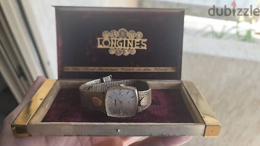 Vintage Longines Diamonds Dial 10K GF