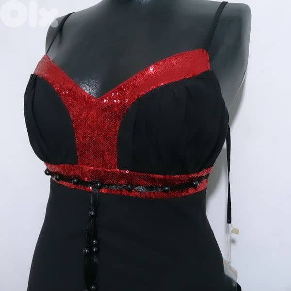 Black and Red Dress 1