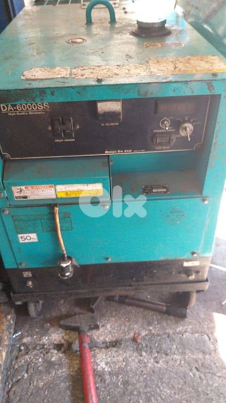 generator  25 amp japan 1