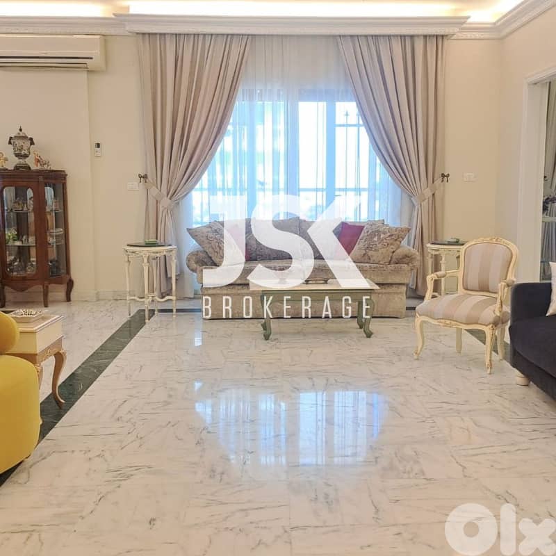 L18152-Elegant & Refined Apartment For Rent in Ramlet El-Baydah 0