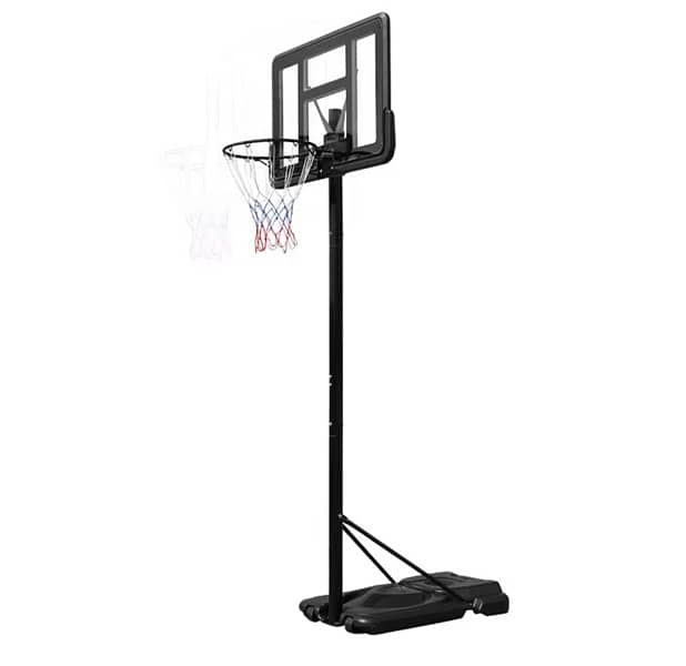 Portable Adjustable basketball hoop /Big water base / board 110 x 76 2