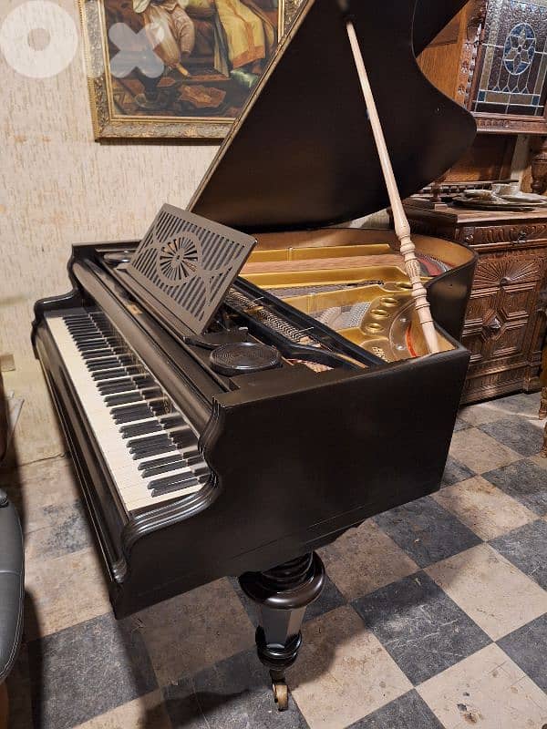 baby grand piano by Vienna tuning warranty like new 0