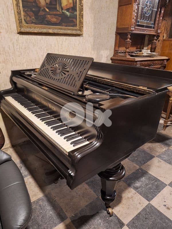 baby grand piano by Vienna tuning warranty like new 7