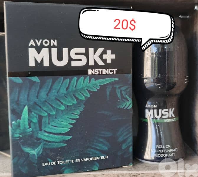 perfume Avon musk 0