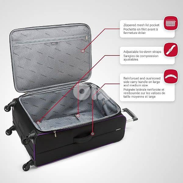 50% OFF SwissGear Set 3 travel bags luggage 2