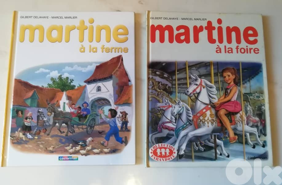 Martine story books french 7 for 21$ /each for 4$ 2