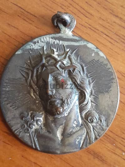 Authentic Medaglia del Santo Volto di Cristo "Ecce Homo" 1960 embossed