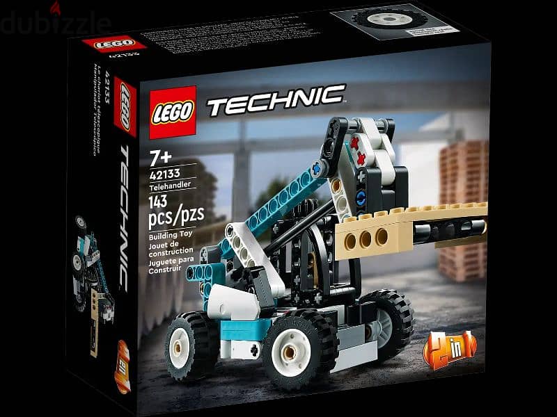 lego 2in1 technic telehander 0