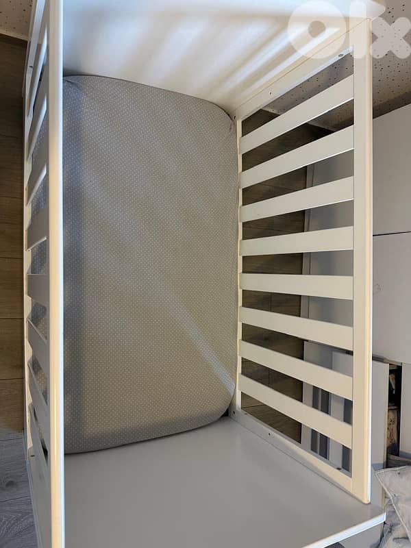 baby bed with mattresse 1