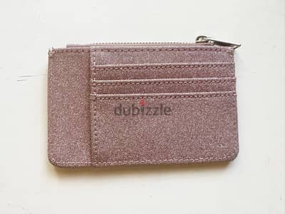 Pink Glitter Wallet (bershka)