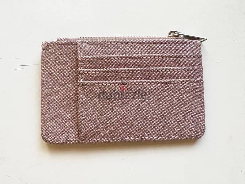 Pink Glitter Wallet (bershka) 0