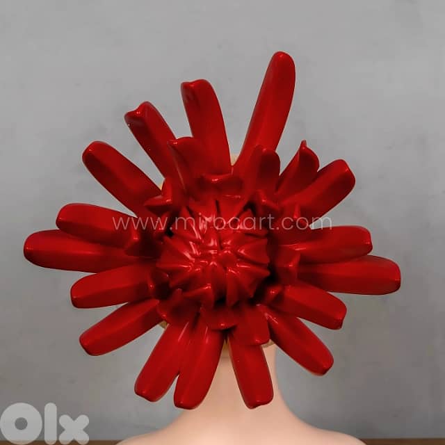 Innocent Flame Resin Sculpture – Soft Face, Sharp Flame, All Drama 6
