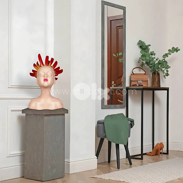Innocent Flame Resin Sculpture – Soft Face, Sharp Flame, All Drama 8