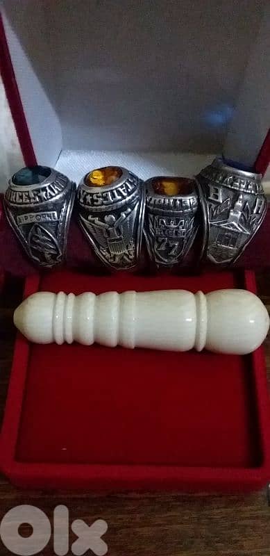 خواتم فضة امركية  سعر الواحد 50$ 0