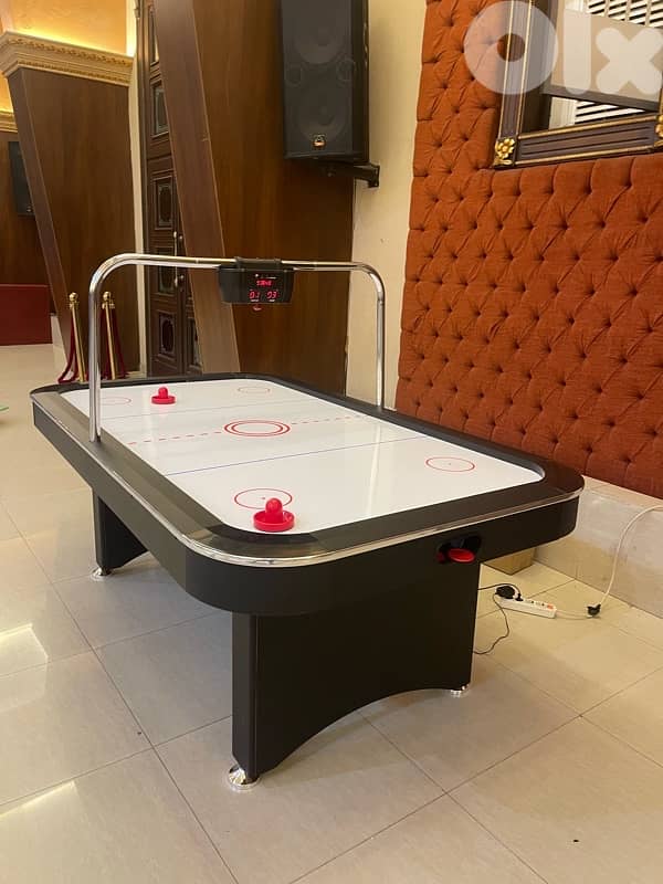 7FT Electronic Scorer Air Hockey Table 0