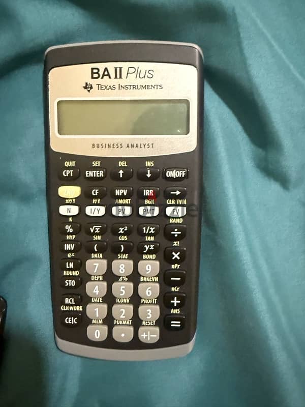 financial calculator 0