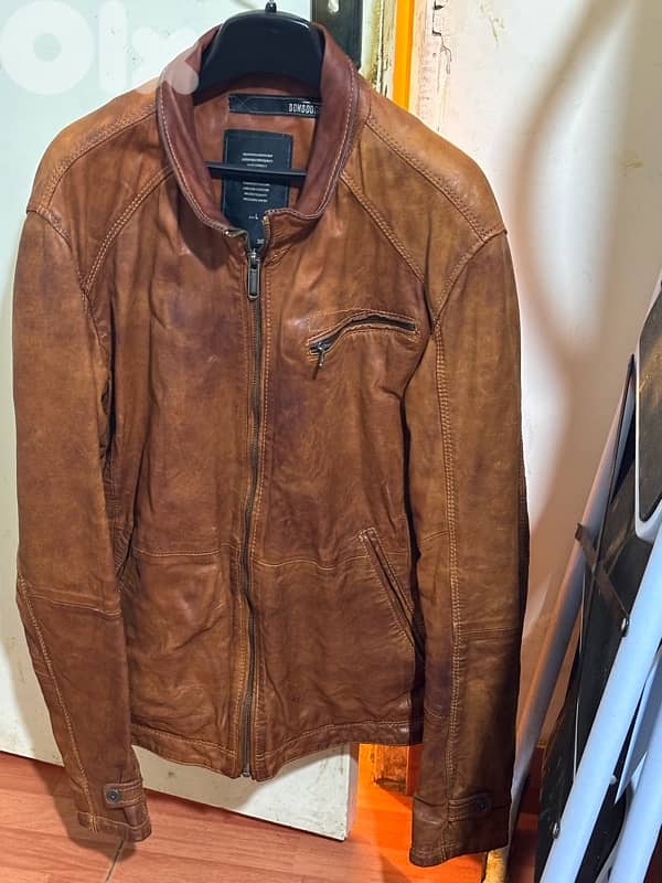 BOMBOOGIE LEATHER JACKET 0
