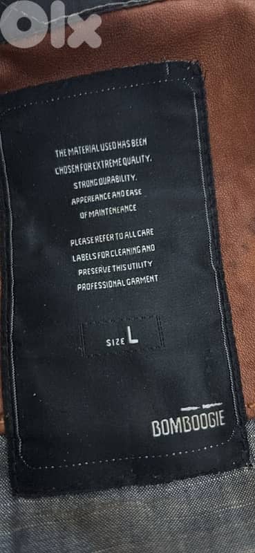 BOMBOOGIE LEATHER JACKET 3