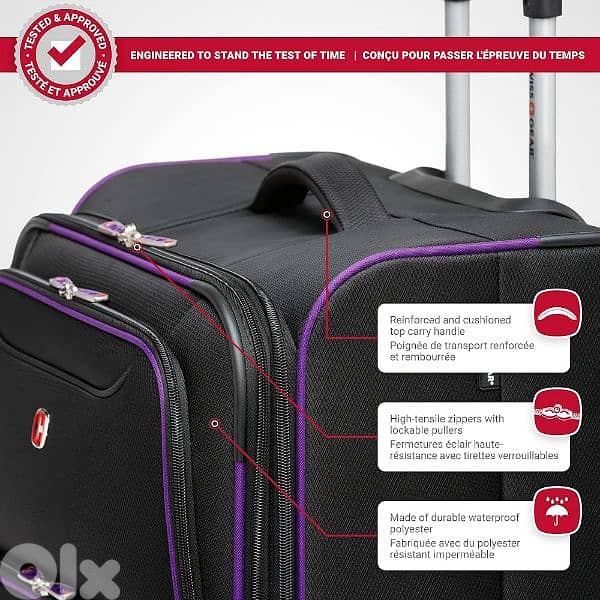 Authentic SwissGear Set travel bags luggage suitcases 1