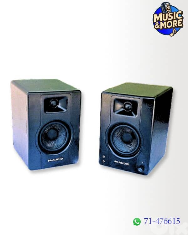 M-Audio BX4 Studio Monitors 3