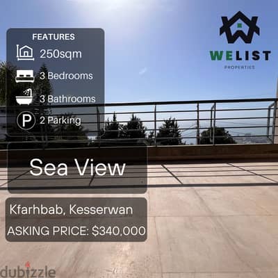 250sqm Apartment for sale in Kfarhbab, Kesserwan   REF: MA25MSKF250340