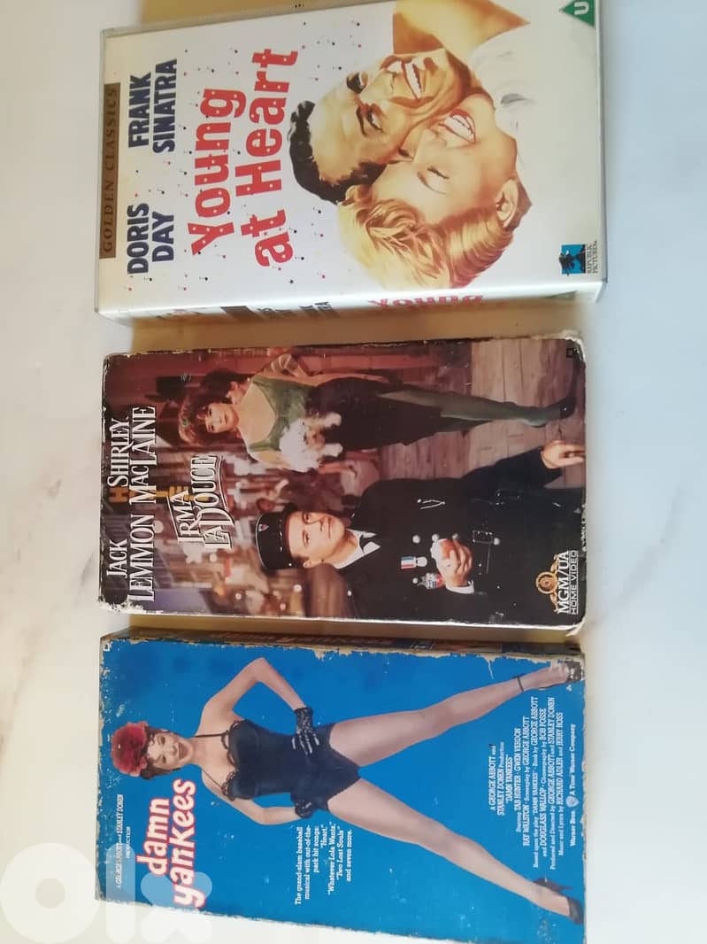VHS cassettes many titles & genre ask available titles & prices 3