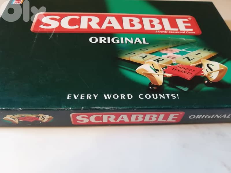Scrabble original by Mattel 0