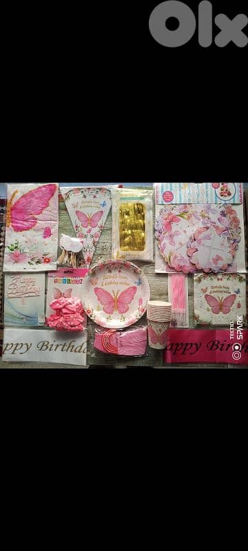 butterfly birthday decoration 2
