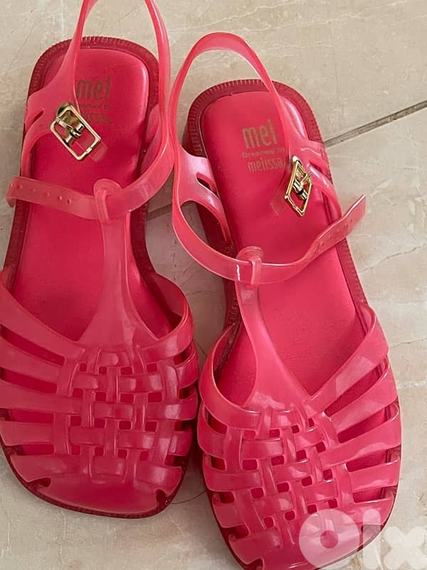Melissa summer shoes like new 1