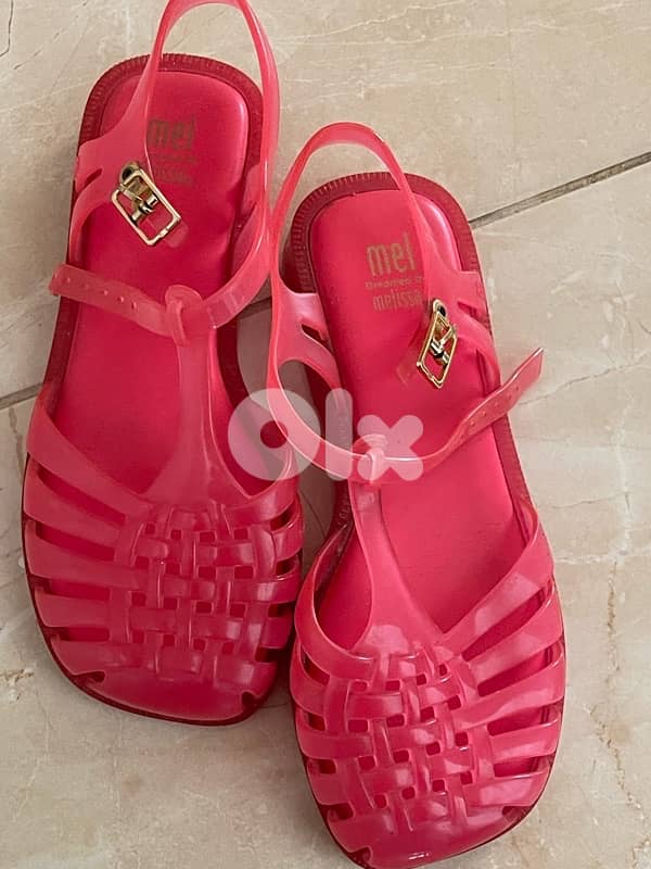 Melissa summer shoes like new 2
