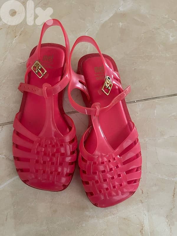 Melissa summer shoes like new 3
