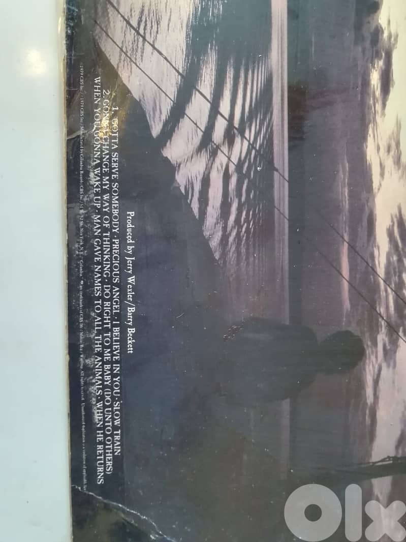 Bob Dylan - Slow train coming vinyl album 1