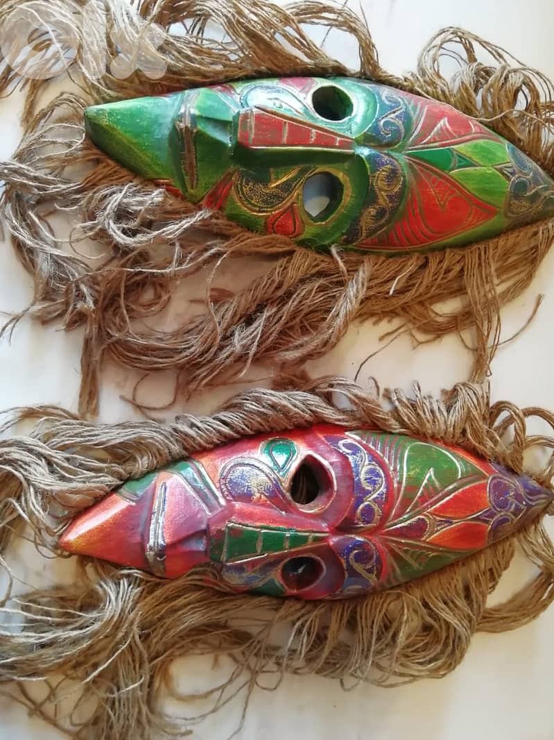 wooden african masks prices varies with each mask 18