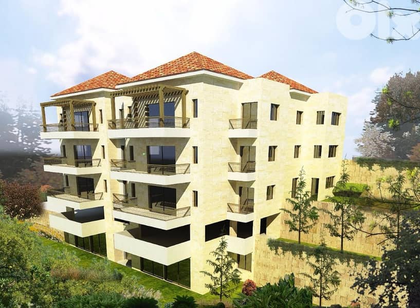 2317 Sqm | 6 Floors Building For Sale In Bteghrin | Mountain View 0