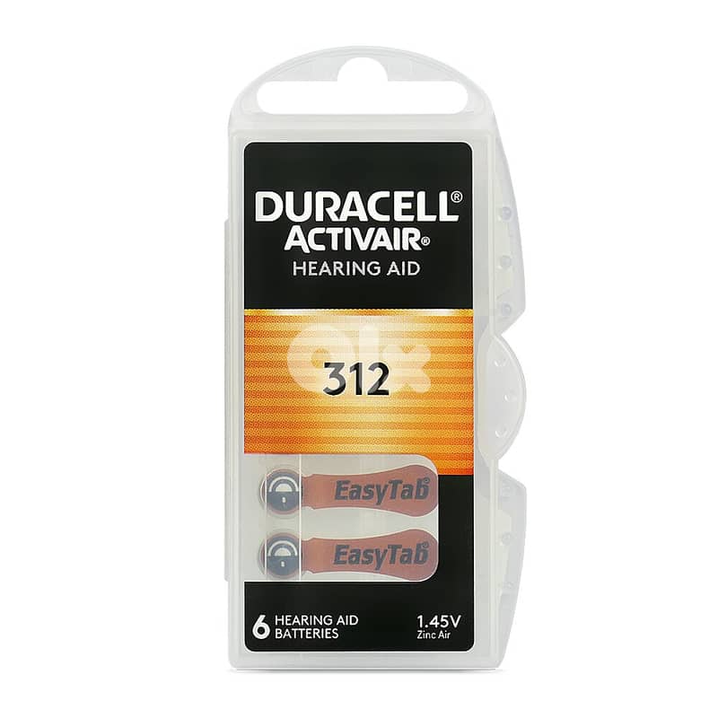 Duracell Activair Hearing Aid Batteries - بطاريات أجهزة السمع دوراسيل 3