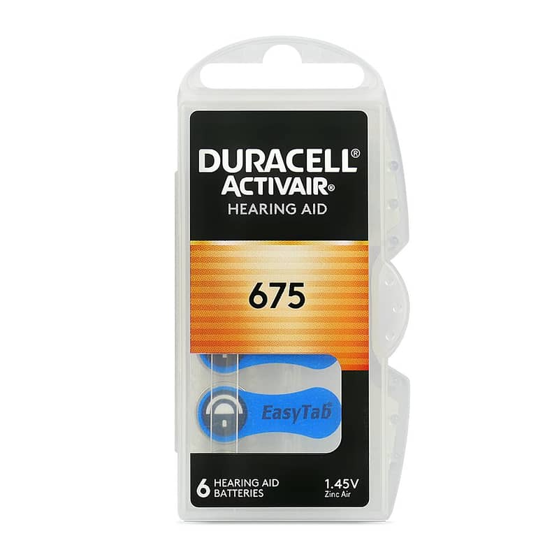 Duracell Activair Hearing Aid Batteries - بطاريات أجهزة السمع دوراسيل 4