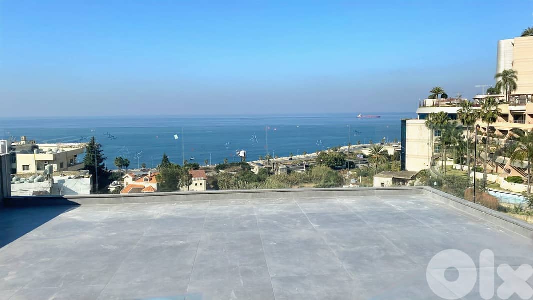 Apartment for sale in Dbayeh/ Roof/ Terrace 0