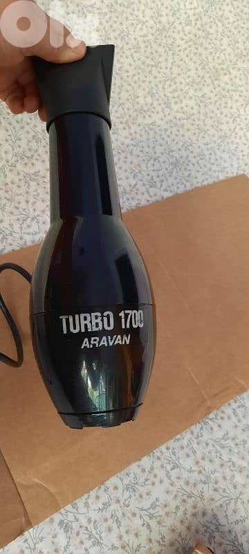 Hair dryer turbo 1700. سشوار 4