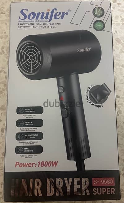 Sonifer SF-9580 Professional Hair Dryer