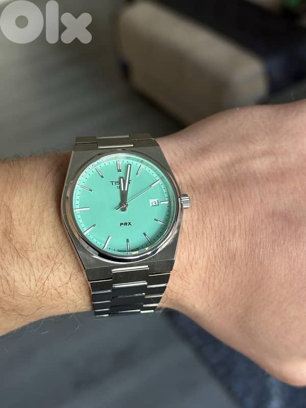 Tissot prx Tiffany bleu 0