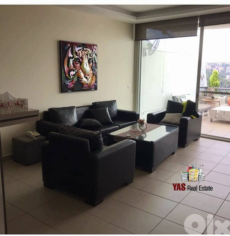Jeita Country Club 70m2 | 30m2 Terrace | Furnished | BG | 1