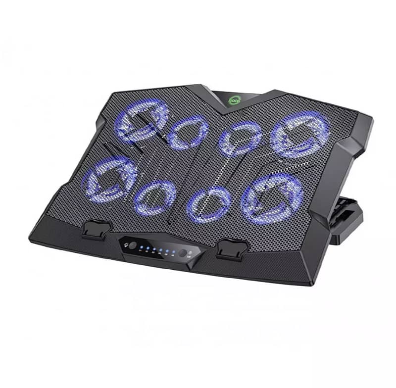 HOCO 8 FANS LAPTOP COOLER WITH 6 LEVEL AIR FLOW ADJUSTMENT GM27 1