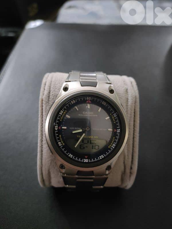 3 Casios full stainless steel iluminator 3