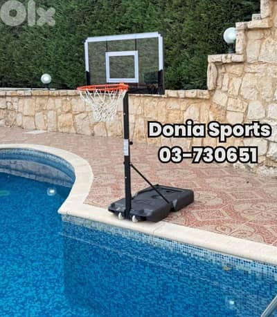 only 80$ for basketball hoop (swimming pool mode)